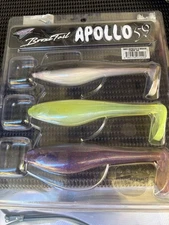 DRT Apollo 5.7 Assorted 3 Colors Fishing Lures No Needle Tips