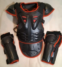New StarknightMT Kids Motorcycle Armor Dirt Bike Protective Gear Up to 10yrs old