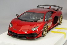Make Up EML025C 1/18 Lamborghini Aventador SVJ 2018 Rouge EIDOLON Limited