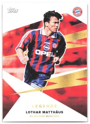 Lothar Matthäus 2021-22 Topps FC Bayern München Team Set LE-LM FC Bayern Munchen