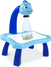 Drawing Projector Table for Kids, Trace and Paint Drawing Board with Light & Mus