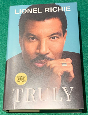 Truly by Lionel Richie SIGNED 1st/1st HC DJ 2025 Memoir Music