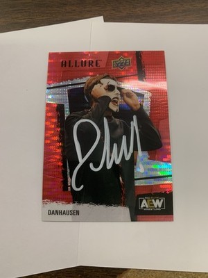 2022 Upper Deck Alure Card Danhausen Autographed Card B-45-6 Red Rainbow