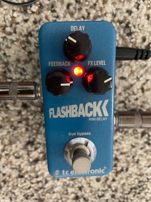 TC Electronic Flashback Mini Delay Guitar Pedal Electric Guitar True Bypass FX 