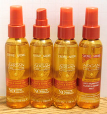 Lot of 4 Creme of Nature Argan Oil Anti-Humidity Gloss Shine Mist