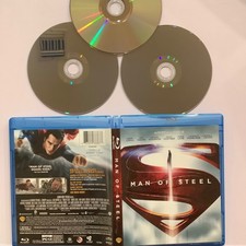 Man of Steel Blu-ray 2013 Henry Cavill Special Features Edition