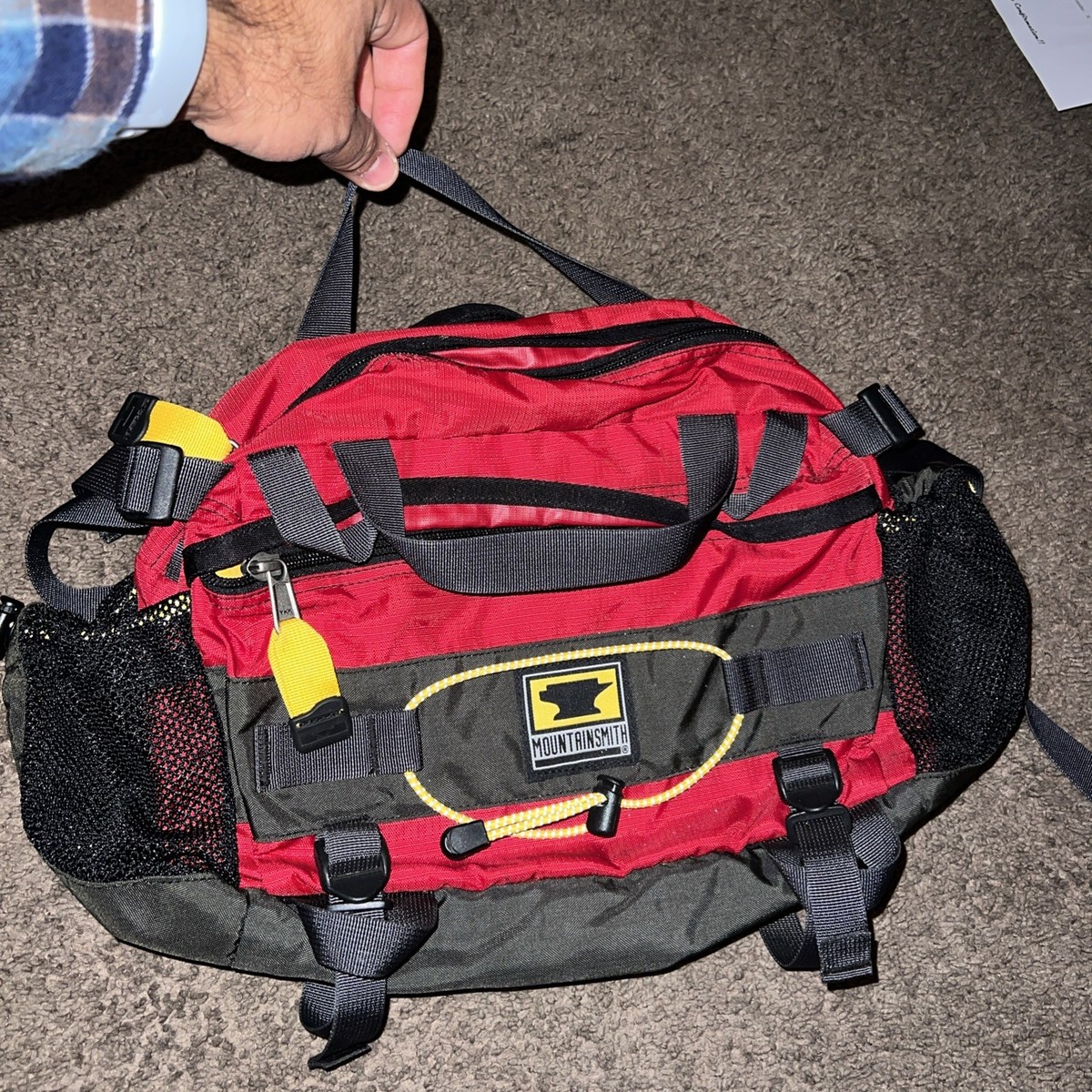 Mountainsmith Tour Lumbar Waist Fanny Pack Bag Hiking Red | eBay