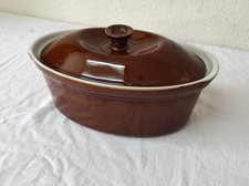 Ancienne Terrine pour cuisson au four 26 x 16 cm par 9,5 cm de haut