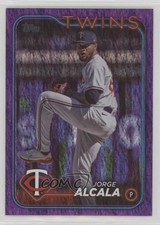 2024 Topps Update Purple Holo Foilboard 335/799 Jorge Alcala #US4 2id