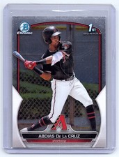 2023 Bowman #BCP-34 Abdias De La Cruz Chrome Prospects Arizona Diamondbacks