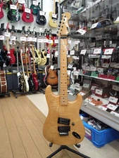 (ESP) CUSTOM ORDER MODEL natural Made in Japan Electric Guitar Used From Japan