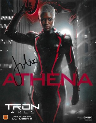 Jodie Turner-Smith signiert Tron: Ares 10x8 Foto ACG authentifiziert 15673