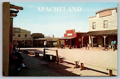 Apacheland Apache Junction Arizona Postcard Western Movie Set