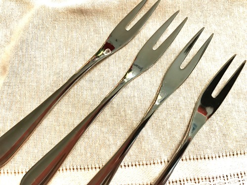 WMF IDEE CROMARGAN Germany Servier Buffet 4 forks in the box - Picture 3 of 4