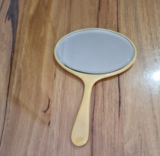 Vintage Ivory Bakelite Celluloid vanity mirror 1920-30's