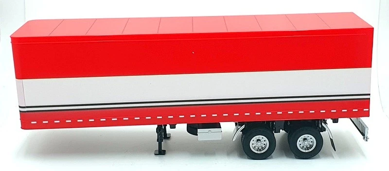 KK Scale Road Kings 1/18 Scale RK180160 Semi Automatic Truck Trailer Red/White - Image 3 of 4