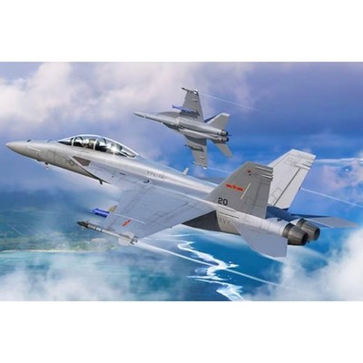 HobbyBoss 385819-1/48 FA-18F Super Hornet VFC 12 Scale 1:48