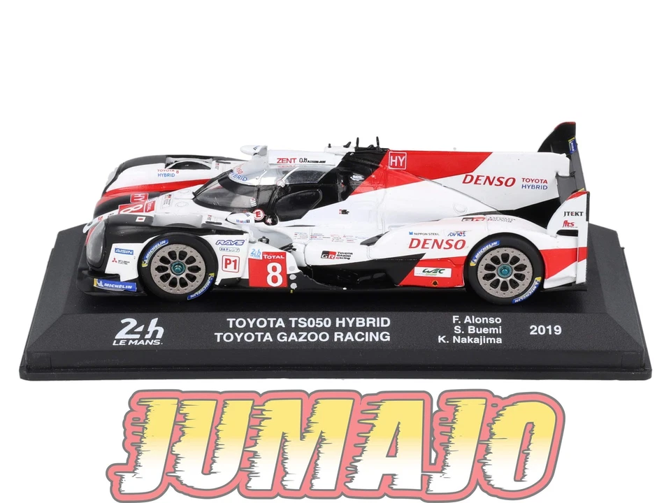 24H201 Voiture 1/43 IXO 24 Heures Mans TOYOTA TS050 Hybrid Gazoo 2019 F.Alonso - Photo 2/4