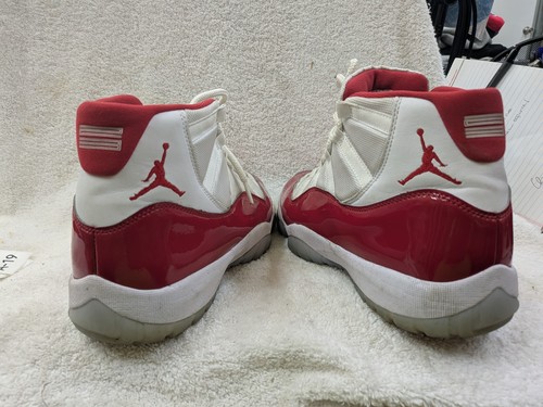 Nike Air Jordan II Retro Cherry Varsity Red White Sz 10.5 Shoes Men's Basketball - Picture 4 of 8