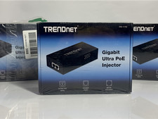 Inyector PoE TRENDnet TPE 117GI sellado de fábrica nuevo lote de 3