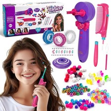 DIY Haarflechtmaschine für Mädchen Haarstyling Set Flechter Spielzeug Geschenk