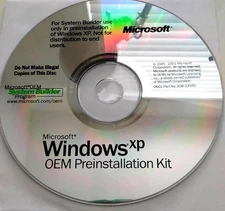 Windows XP Preinstallation Kit CD
