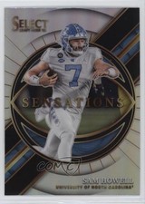 2022 Panini Select Draft Picks Sensations Silver Prizm Sam Howell #SESH 0rd2
