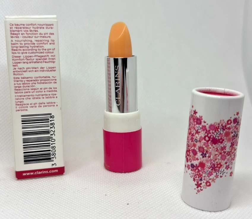 Clarins Lovely Bálsamo Labial 0.1 OZ NUEVO EN CAJA Foto 2 de 2