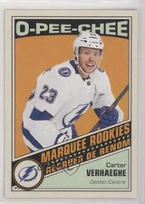 2019-20 Upper Deck O-Pee-Chee Update Retro Blank Back Carter Verhaeghe Rookie RC