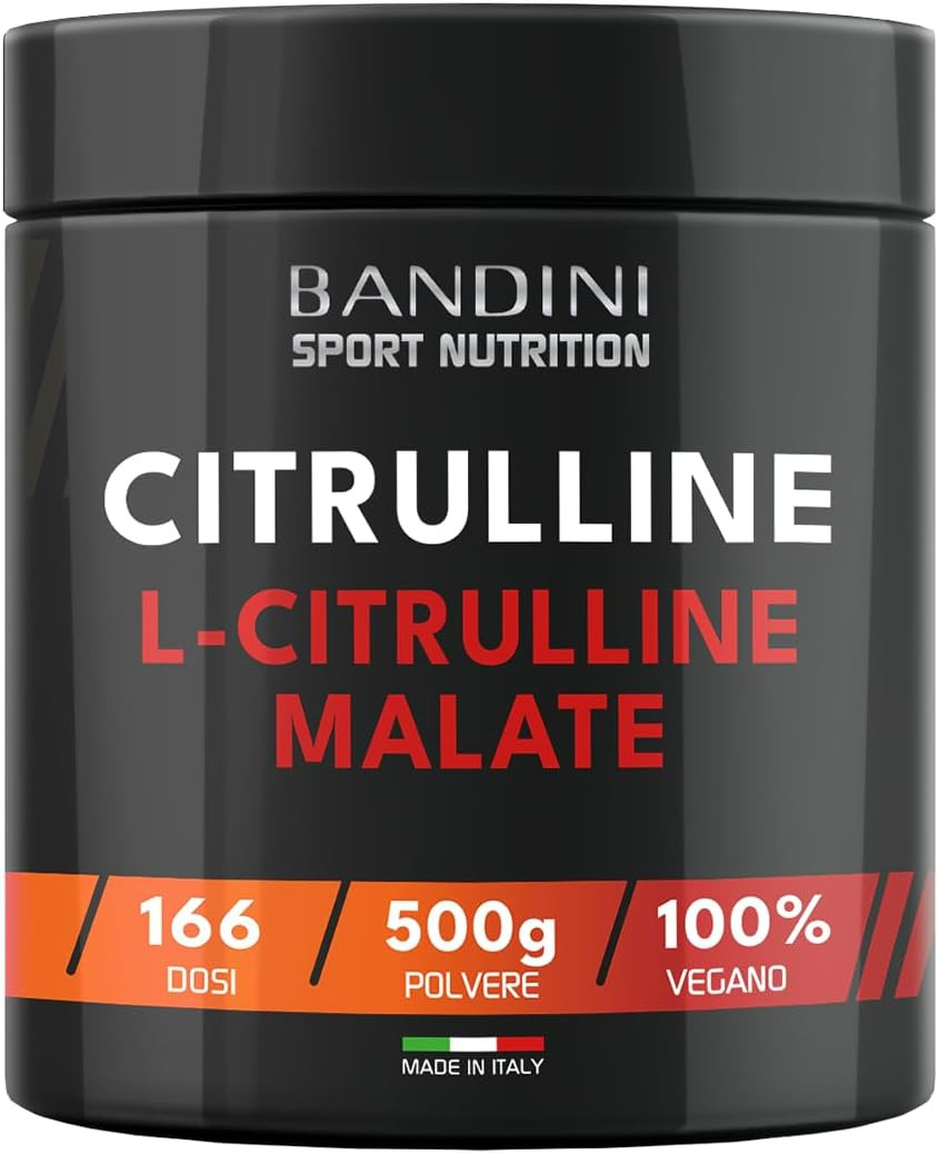 ® L-Citrulline Malate Polvere 500 Grammi, 3 Grammi Di L Citrulline Malat per Dos