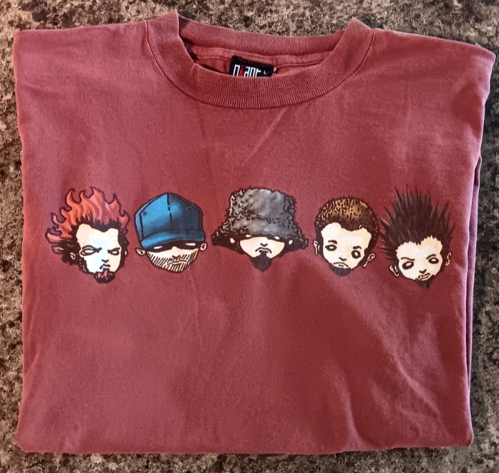 オフィシャル 90's LIMP BIZKIT バンド Tシャツ Vintage 90s Limp Bizkit Duval County Mens L T Shirt Band School