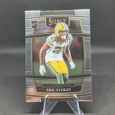 2021 Panini Select Eric Stokes Rookie RC #88 Green Bay Packers