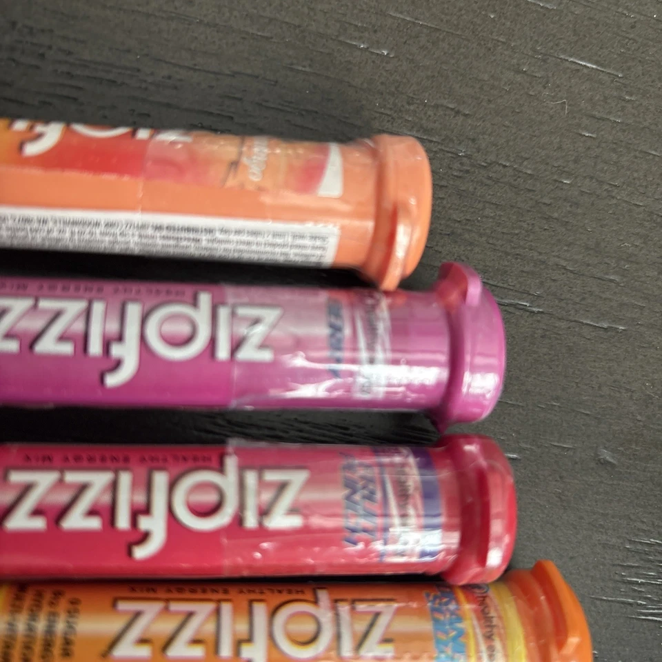 Zipfizz Bebida Energética Naranja, Entrenamiento Electrolitos, B12, Sin Azúcar 5 Tubos Foto 3 de 4
