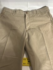 Izod American Chino Classic Fit Beige Khaki Pants Mens Size Actual 36x29