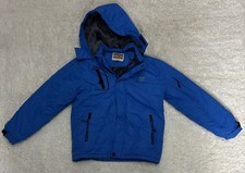 Boy's Winter Ski Jacket Waterproof Snow Coat Hood Mountain Windproof-Size 10/12