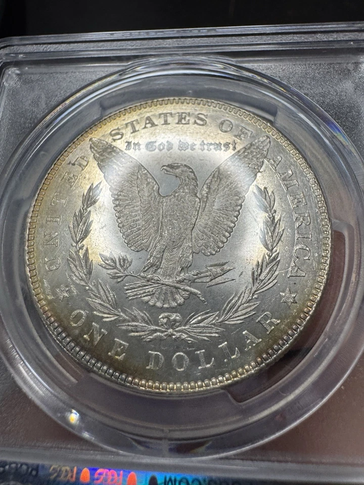 1878 7TF $1 PCGS MS 64 R78 VAM 84 "Line Under 8" True View Gold Shield - Image 3 of 3