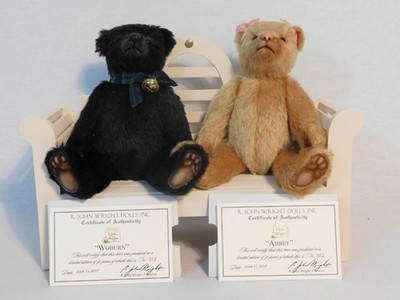 RARE 2007 R. JOHN WRIGHT WOBURN,ABBEY & LUTYENS BENCH THE TEDDYBEAR FESTIVAL#012