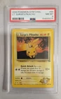 2000 Pokemon Gym Challenge Lt. Surge's Pikachu #84 PSA 8 NM-MT Vintage WOTC