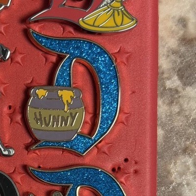 Key to Disneyland 70th Anniversary D Pin Winnie the Pooh Hunny Honey Pot Glitter