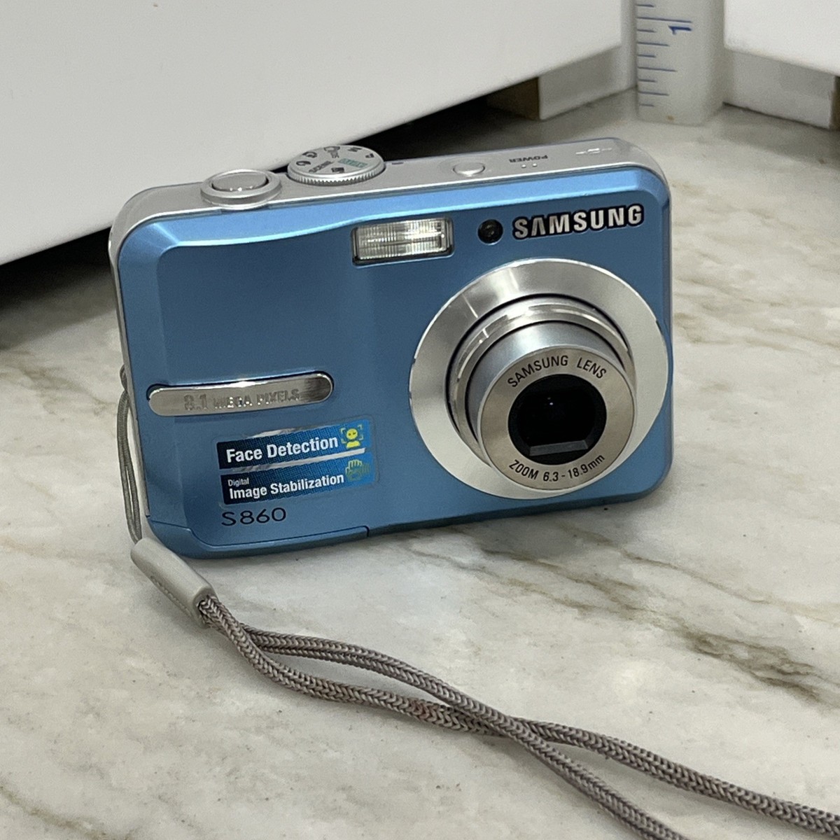 Samsung Digimax S860 8.1MP Digital Camera - Pink for sale