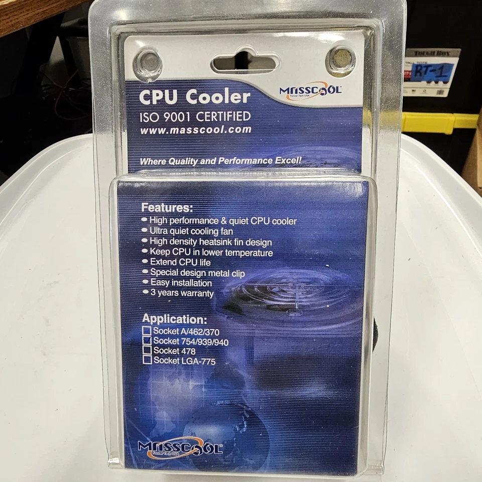 BRAND NEW 5F531B1M3CG MASSCOOL CPU COOLER  ISO CERTIFIED (YT8) - Image 4 of 4