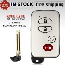 271451-5290 For 2009 - 2016 Toyota Venza Smart Key Keyless Remote Fob Hyq14acx