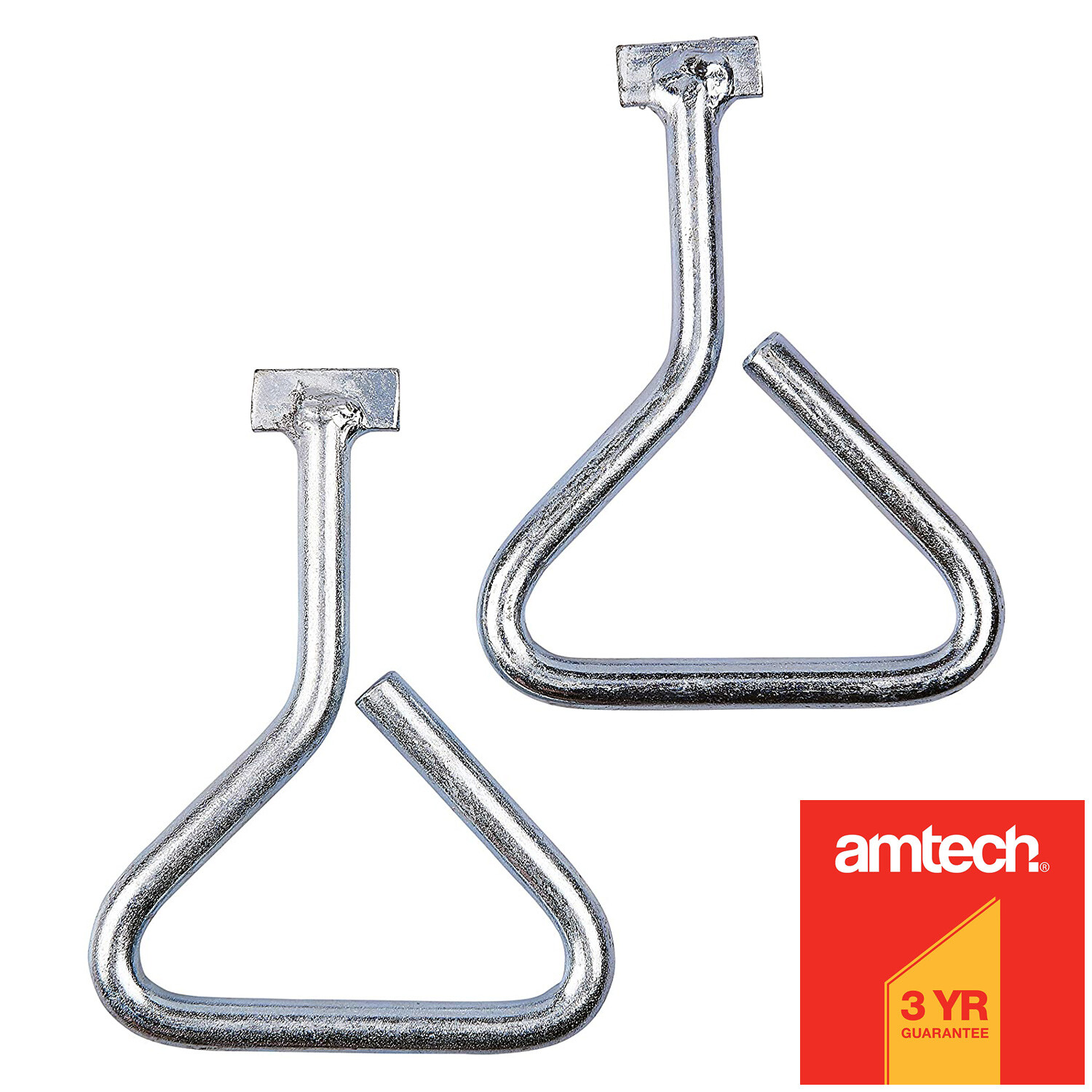 2PCE HEAVY DUTY STEEL T HANDLE MANHOLE COVER KEY SET DRAIN LID LIFTING TOOLS