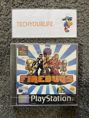 Brand New Factory Sealed Firebugs - PS1 - Sony PlayStation - Rare