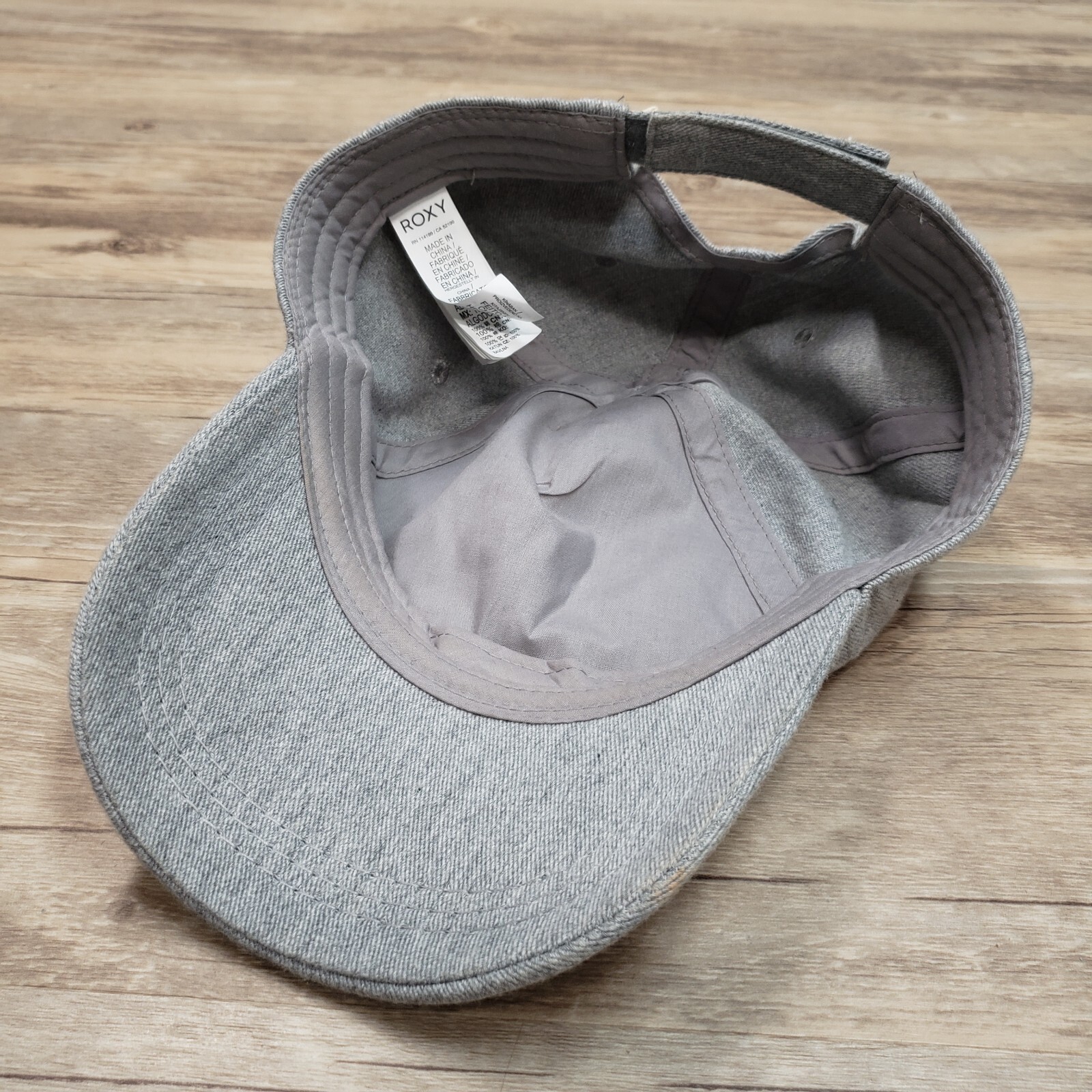 Roxy Extra Innings Baseball Hat Cap Strap Back Gr… - image 7