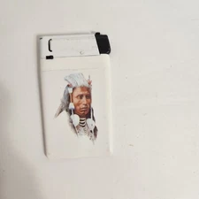 CLI-CLA Crow Disposable Lighter 1996 Slim Thin Credit Card Sized Lighter