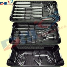 Orthopedic Cervical Spinal Surgery Instrument Set With Alminum Box Quality A+ DH