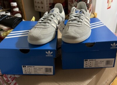 Adidas Womens Samba Wonder Silver Baby Blue IG6177 Authentic Brand new FREE SHIP