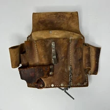 Sears Craftsman Professional Tool Pouch Heavy Cowhide No. 4580 - Vintage