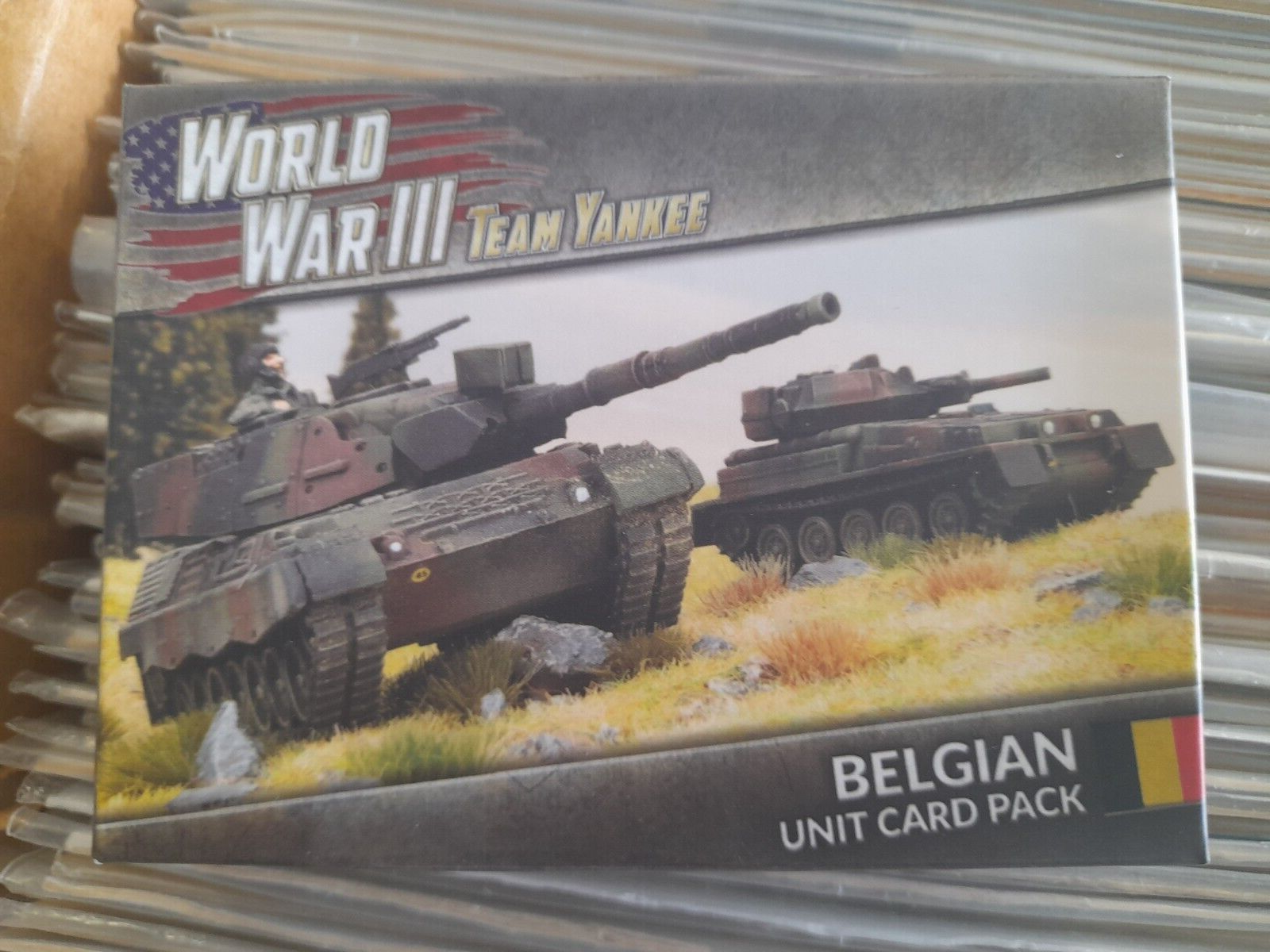 TEAM YANKEE BELGIAN UNIT CARDS - NEW